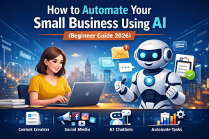 How to Automate Your Small Business Using AI (Beginner Guide 2026)